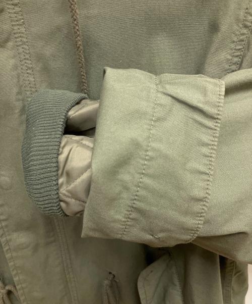 HOUSTON（ヒューストン）HOUSTON (ヒューストン) ミリタリーコート カーキ サイズ:SIZE XXXSの古着・服飾アイテム