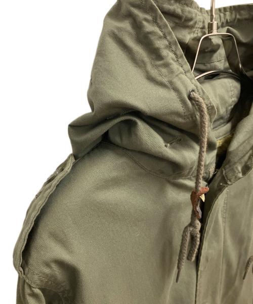 HOUSTON（ヒューストン）HOUSTON (ヒューストン) ミリタリーコート カーキ サイズ:SIZE XXXSの古着・服飾アイテム
