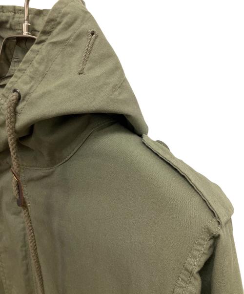 HOUSTON（ヒューストン）HOUSTON (ヒューストン) ミリタリーコート カーキ サイズ:SIZE XXXSの古着・服飾アイテム