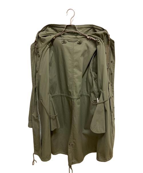 HOUSTON（ヒューストン）HOUSTON (ヒューストン) ミリタリーコート カーキ サイズ:SIZE XXXSの古着・服飾アイテム