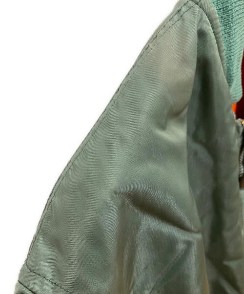 PATRIOT UNIFORMS（パトリオットユニフォームス）PATRIOT UNIFORMS (パトリオットユニフォームス) MA-1ジャケット グリーン サイズ:SIZE M(USA)の古着・服飾アイテム