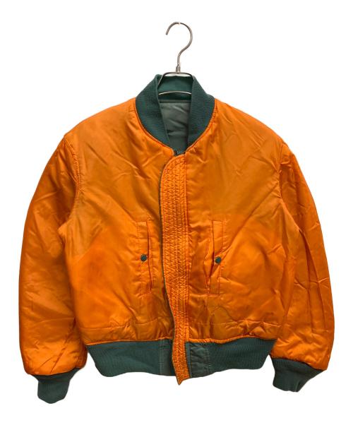 PATRIOT UNIFORMS（パトリオットユニフォームス）PATRIOT UNIFORMS (パトリオットユニフォームス) MA-1ジャケット グリーン サイズ:SIZE M(USA)の古着・服飾アイテム