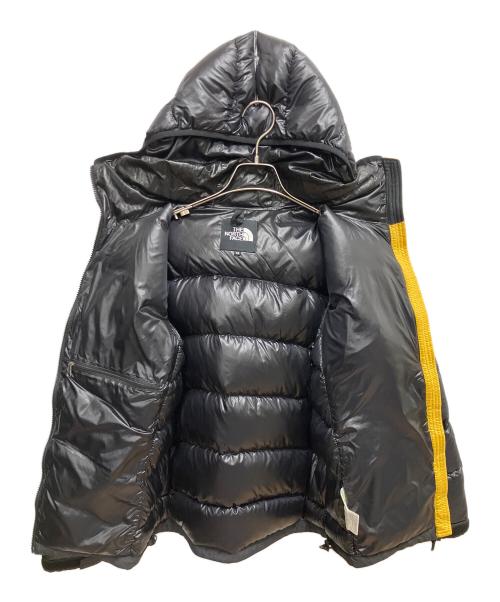 THE NORTH FACE（ザ ノース フェイス）THE NORTH FACE (ザ ノース フェイス) アコンカグア フーディ ダウンジャケット ブラック×イエロー サイズ:SIZE Mの古着・服飾アイテム