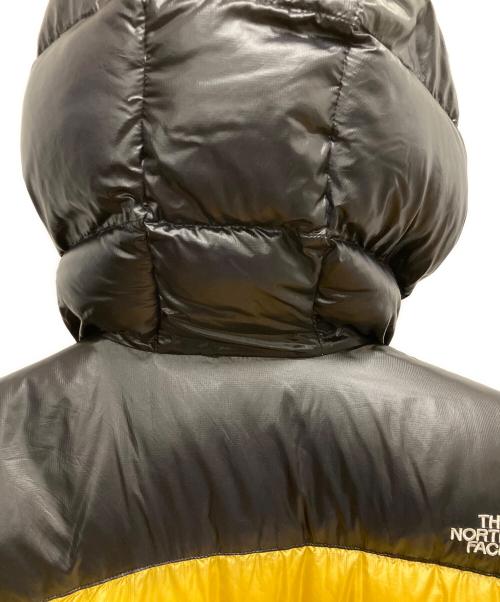 THE NORTH FACE（ザ ノース フェイス）THE NORTH FACE (ザ ノース フェイス) アコンカグア フーディ ダウンジャケット ブラック×イエロー サイズ:SIZE Mの古着・服飾アイテム