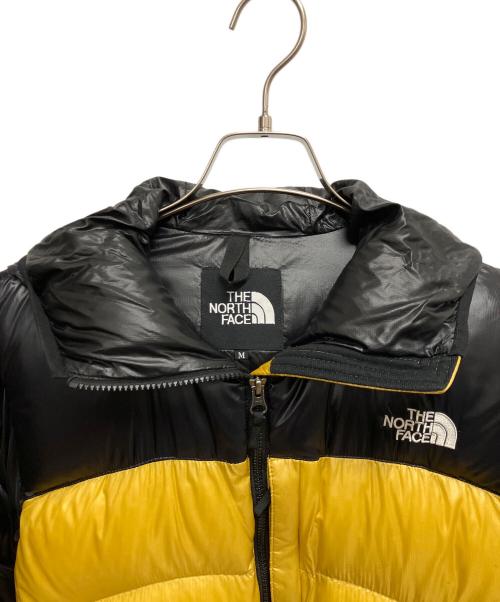 THE NORTH FACE（ザ ノース フェイス）THE NORTH FACE (ザ ノース フェイス) アコンカグア フーディ ダウンジャケット ブラック×イエロー サイズ:SIZE Mの古着・服飾アイテム