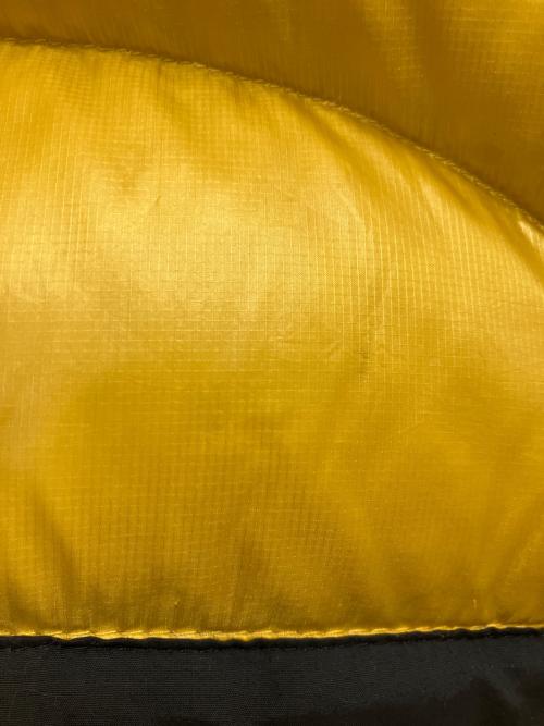 THE NORTH FACE（ザ ノース フェイス）THE NORTH FACE (ザ ノース フェイス) アコンカグア フーディ ダウンジャケット ブラック×イエロー サイズ:SIZE Mの古着・服飾アイテム