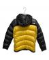 THE NORTH FACE (ザ ノース フェイス) アコンカグア フーディ ダウンジャケット ブラック×イエロー サイズ:SIZE M：14000円