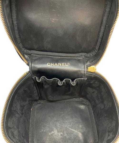 CHANEL（シャネル）CHANEL (シャネル) バニティバッグ　コスメポーチ ブラックの古着・服飾アイテム