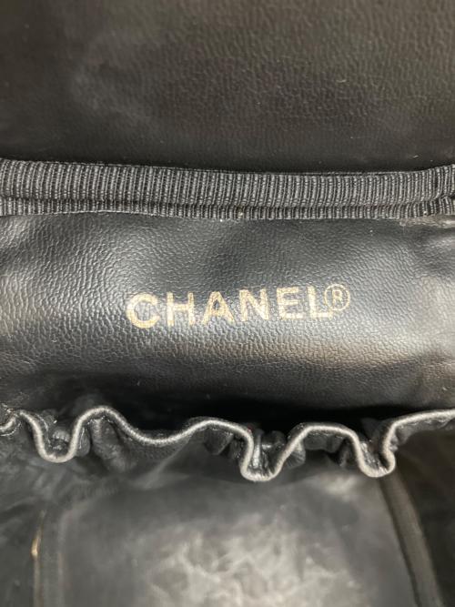 CHANEL（シャネル）CHANEL (シャネル) バニティバッグ　コスメポーチ ブラックの古着・服飾アイテム