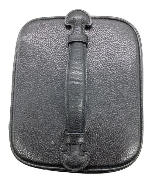 CHANEL（シャネル）CHANEL (シャネル) バニティバッグ　コスメポーチ ブラックの古着・服飾アイテム