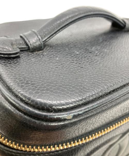 CHANEL（シャネル）CHANEL (シャネル) バニティバッグ　コスメポーチ ブラックの古着・服飾アイテム