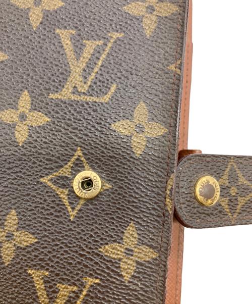 LOUIS VUITTON（ルイ ヴィトン）LOUIS VUITTON (ルイ ヴィトン) モノグラム　アジェンダMM ブラウンの古着・服飾アイテム