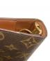 中古・古着 LOUIS VUITTON (ルイ ヴィトン) モノグラム　アジェンダMM ブラウン：15000円