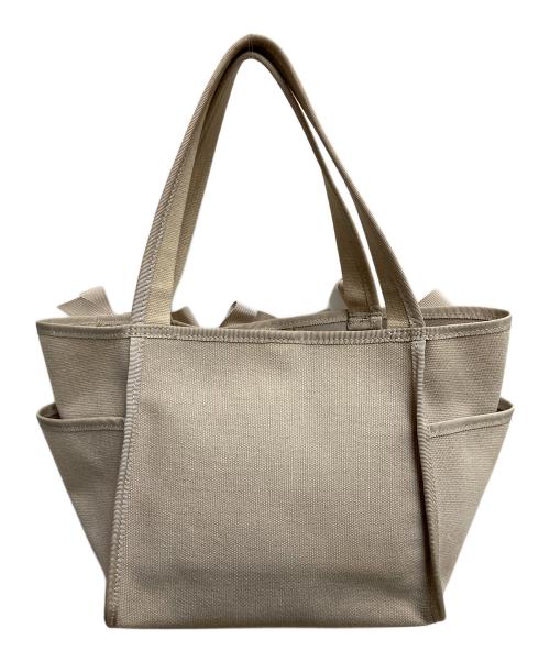 TOCCA（トッカ）TOCCA (トッカ) OCTUPLE RIBBON TOTE M トートバッグ ベージュの古着・服飾アイテム