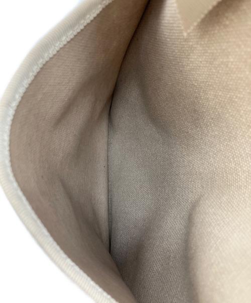 TOCCA（トッカ）TOCCA (トッカ) OCTUPLE RIBBON TOTE M トートバッグ ベージュの古着・服飾アイテム