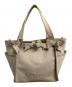 TOCCA（トッカ）の古着「OCTUPLE RIBBON TOTE M トートバッグ」｜ベージュ