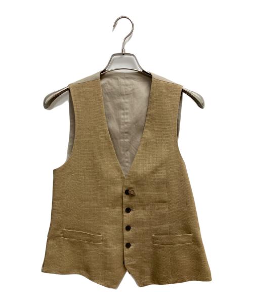 LARDINI（ラルディーニ）LARDINI (ラルディーニ) ベスト ベージュ サイズ:46の古着・服飾アイテム