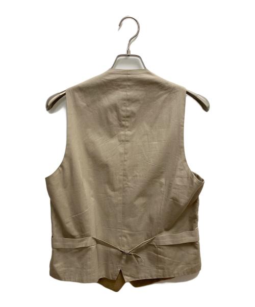 LARDINI（ラルディーニ）LARDINI (ラルディーニ) ベスト ベージュ サイズ:46の古着・服飾アイテム