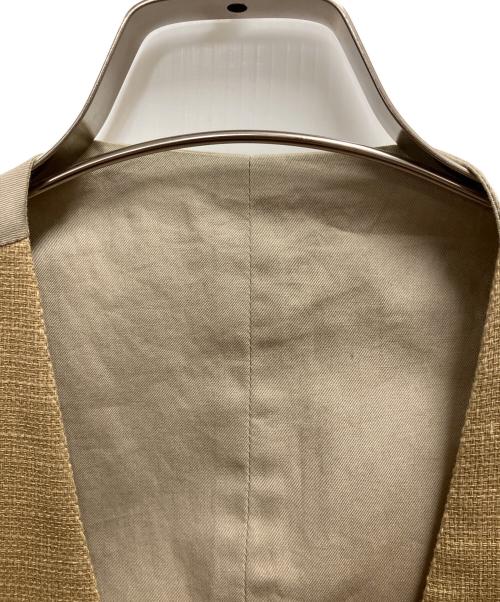 LARDINI（ラルディーニ）LARDINI (ラルディーニ) ベスト ベージュ サイズ:46の古着・服飾アイテム