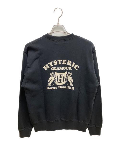 Hysteric Glamour（ヒステリックグラマー）Hysteric Glamour (ヒステリックグラマー) スウェット ブラック サイズ:SIZE M 未使用品の古着・服飾アイテム