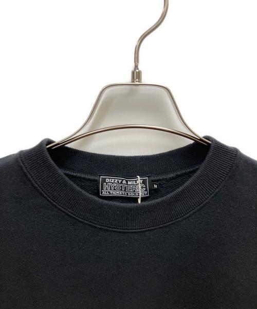 Hysteric Glamour（ヒステリックグラマー）Hysteric Glamour (ヒステリックグラマー) スウェット ブラック サイズ:SIZE M 未使用品の古着・服飾アイテム