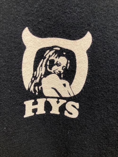 Hysteric Glamour（ヒステリックグラマー）Hysteric Glamour (ヒステリックグラマー) スウェット ブラック サイズ:SIZE M 未使用品の古着・服飾アイテム