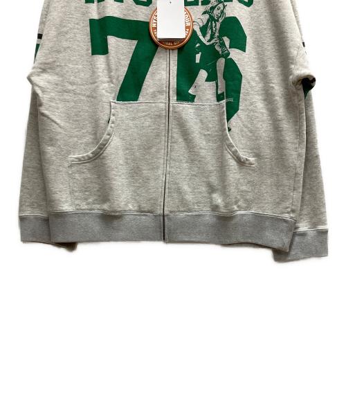 Hysteric Glamour（ヒステリックグラマー）Hysteric Glamour (ヒステリックグラマー) ジップアップスウェット グレー サイズ:SIZE Free 未使用品の古着・服飾アイテム