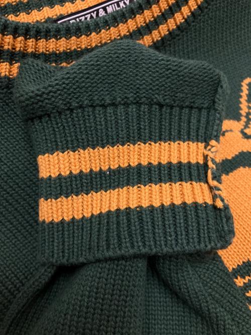 Hysteric Glamour（ヒステリックグラマー）Hysteric Glamour (ヒステリックグラマー) ニット グリーン サイズ:SIZE Mの古着・服飾アイテム