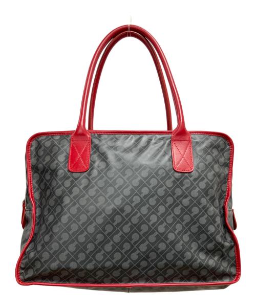 GHERARDINI（ゲラルディーニ）GHERARDINI (ゲラルディーニ) トートバッグ レッド×ブラックの古着・服飾アイテム