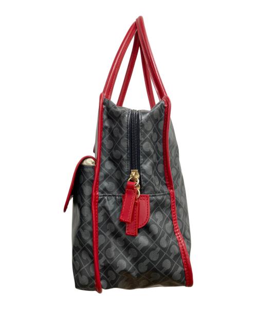 GHERARDINI（ゲラルディーニ）GHERARDINI (ゲラルディーニ) トートバッグ レッド×ブラックの古着・服飾アイテム