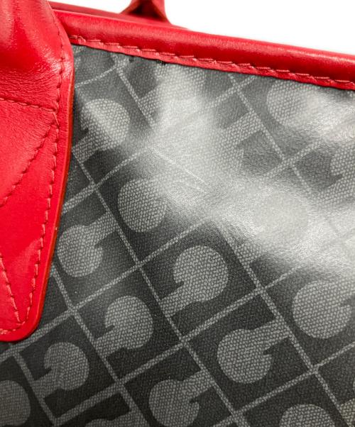 GHERARDINI（ゲラルディーニ）GHERARDINI (ゲラルディーニ) トートバッグ レッド×ブラックの古着・服飾アイテム