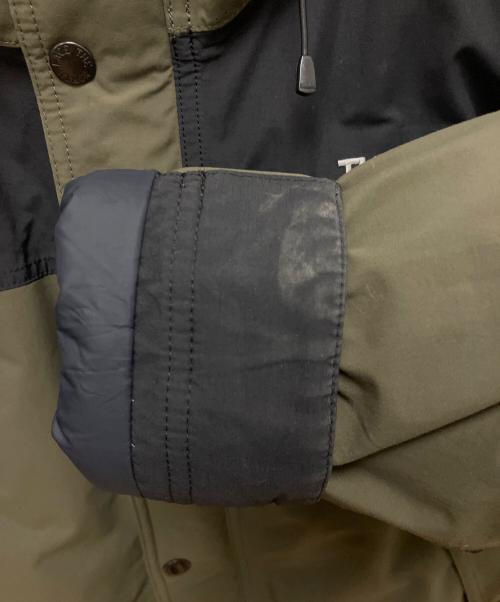 THE NORTH FACE（ザ ノース フェイス）THE NORTH FACE (ザ ノース フェイス) マウンテンダウンジャケット オリーブ×ブラック サイズ:SIZE Sの古着・服飾アイテム