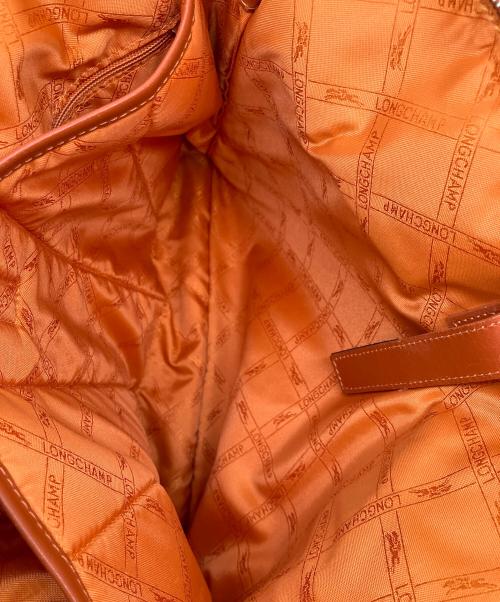 LONGCHAMP（ロンシャン）LONGCHAMP (ロンシャン) トートバッグ オレンジの古着・服飾アイテム