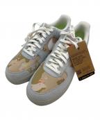 NIKEナイキ）の古着「AIR FORCE 1 '07 LX スニーカー」｜グレー×ホワイト