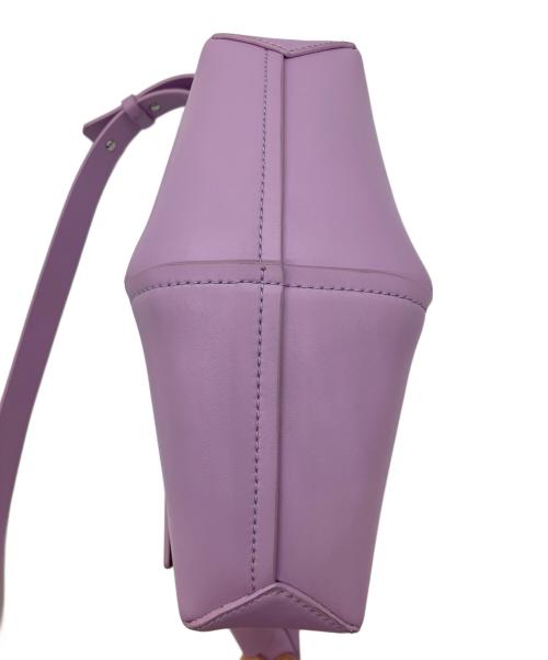ADOLFO DOMINGUEZ（アドルフォ ドミンゲス）ADOLFO DOMINGUEZ (アドルフォ ドミンゲス) ショルダーバッグ パープルの古着・服飾アイテム