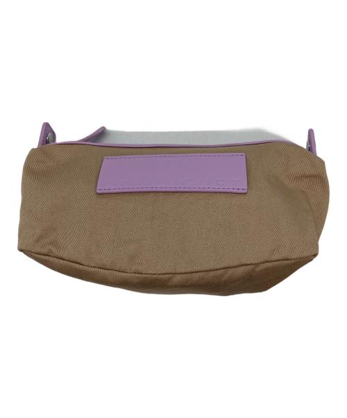 ADOLFO DOMINGUEZ（アドルフォ ドミンゲス）ADOLFO DOMINGUEZ (アドルフォ ドミンゲス) ショルダーバッグ パープルの古着・服飾アイテム