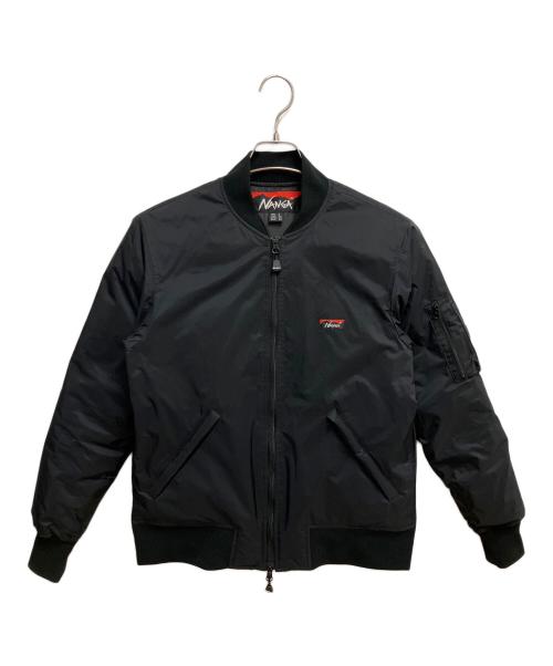 NANGA（ナンガ）NANGA (ナンガ) Orange (オレンジ) オーロラダウンジャケット ブラック サイズ:SIZE Sの古着・服飾アイテム