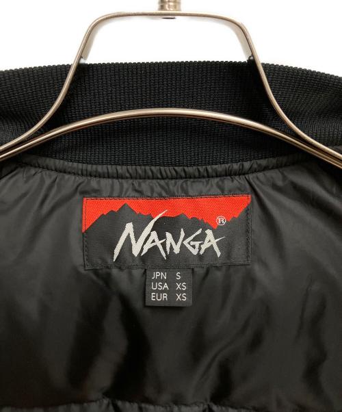 NANGA（ナンガ）NANGA (ナンガ) Orange (オレンジ) オーロラダウンジャケット ブラック サイズ:SIZE Sの古着・服飾アイテム