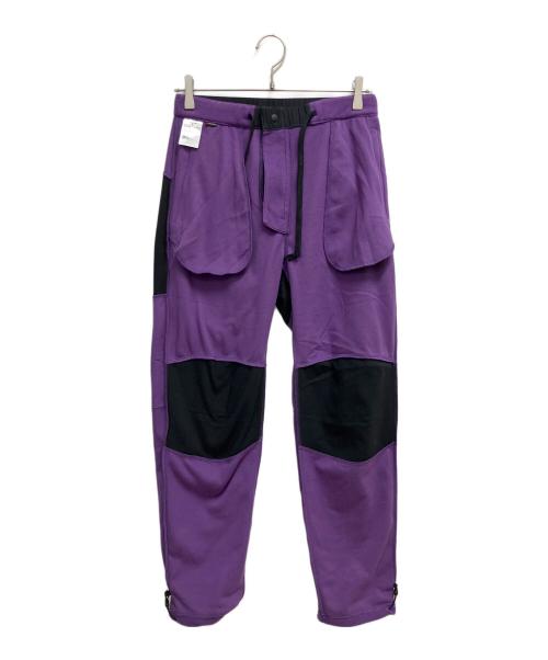 MARMOT（マーモット）MARMOT (マーモット) ロッジフリースパンツ パープル×ブラック サイズ:SIZE Mの古着・服飾アイテム