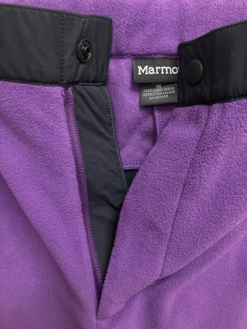 MARMOT（マーモット）MARMOT (マーモット) ロッジフリースパンツ パープル×ブラック サイズ:SIZE Mの古着・服飾アイテム