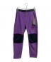 MARMOT（マーモット）の古着「ロッジフリースパンツ」｜パープル×ブラック