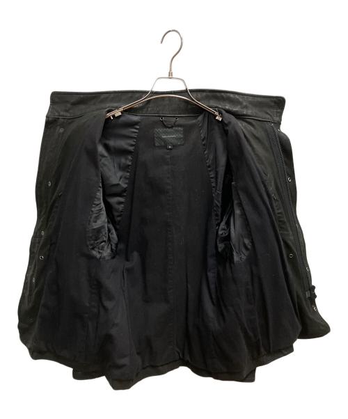 nano・universe（ナノ・ユニバース）nano・universe (ナノ・ユニバース) M65レザージャケット ブラック サイズ:SIZE 38の古着・服飾アイテム