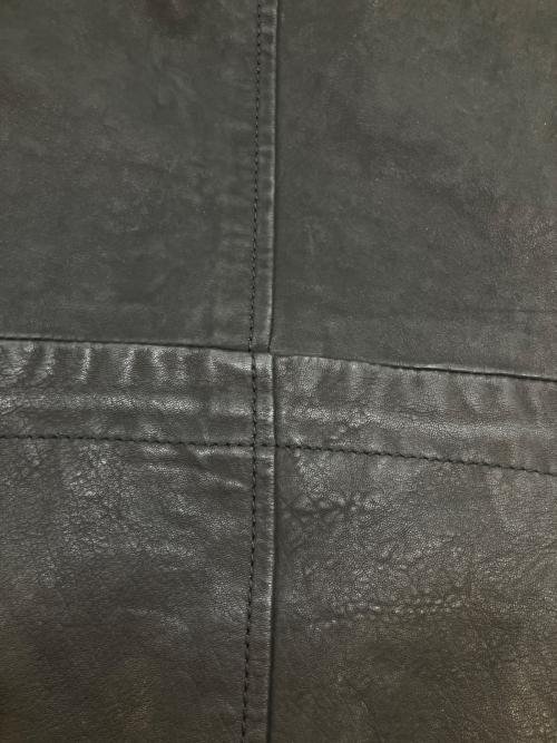 nano・universe（ナノ・ユニバース）nano・universe (ナノ・ユニバース) M65レザージャケット ブラック サイズ:SIZE 38の古着・服飾アイテム