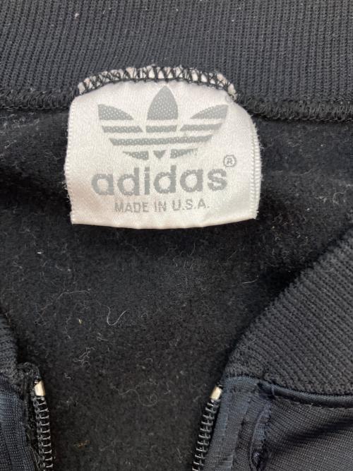 adidas（アディダス）adidas (アディダス) トラックジャケット ブラック×レッド サイズ:SIZE Lの古着・服飾アイテム