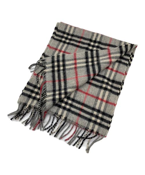 Burberry's（バーバリー）Burberry's (バーバリーズ) マフラー グレーの古着・服飾アイテム