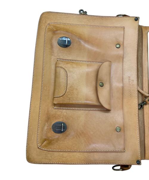 BREE（ブリー）BREE (ブリー) 3WAYブリーフケース ベージュの古着・服飾アイテム