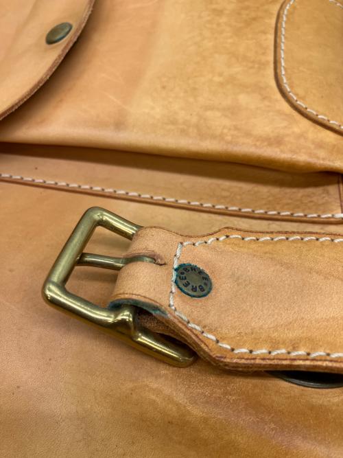 BREE（ブリー）BREE (ブリー) 3WAYブリーフケース ベージュの古着・服飾アイテム