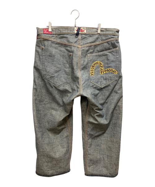 EVISU（エヴィス）EVISU (エヴィス) SIOTANI BROTHERS (塩谷ブラザーズ) リバーシブルデニムパンツ インディゴ サイズ:SIZE W40×L33の古着・服飾アイテム