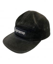 SUPREME（シュプリーム）の古着「SUEDE CAMP CAP」｜ブラック