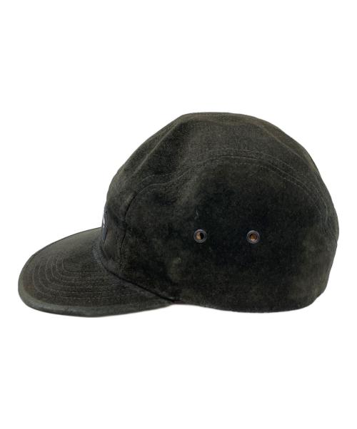 SUPREME（シュプリーム）SUPREME (シュプリーム) SUEDE CAMP CAP ブラックの古着・服飾アイテム